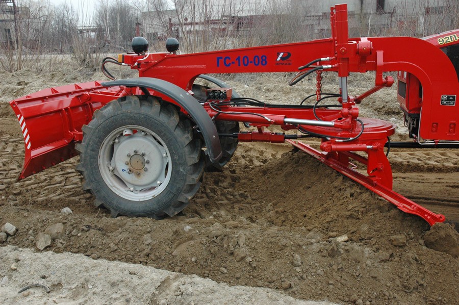 Как выполняется профилирование автогрейдером