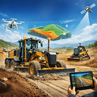 Современные технологии грейдирования дорог